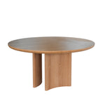 Mira 1.5m Round Dining Table - Natural Dining Table Century-Core