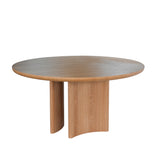 Mira 1.5m Round Dining Table - Natural Dining Table Century-Core