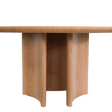 Mira 1.5m Round Dining Table - Natural Dining Table Century-Core