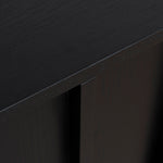 Kobus 100cm Sideboard Unit - Full Black Buffet & Sideboard KD-Core