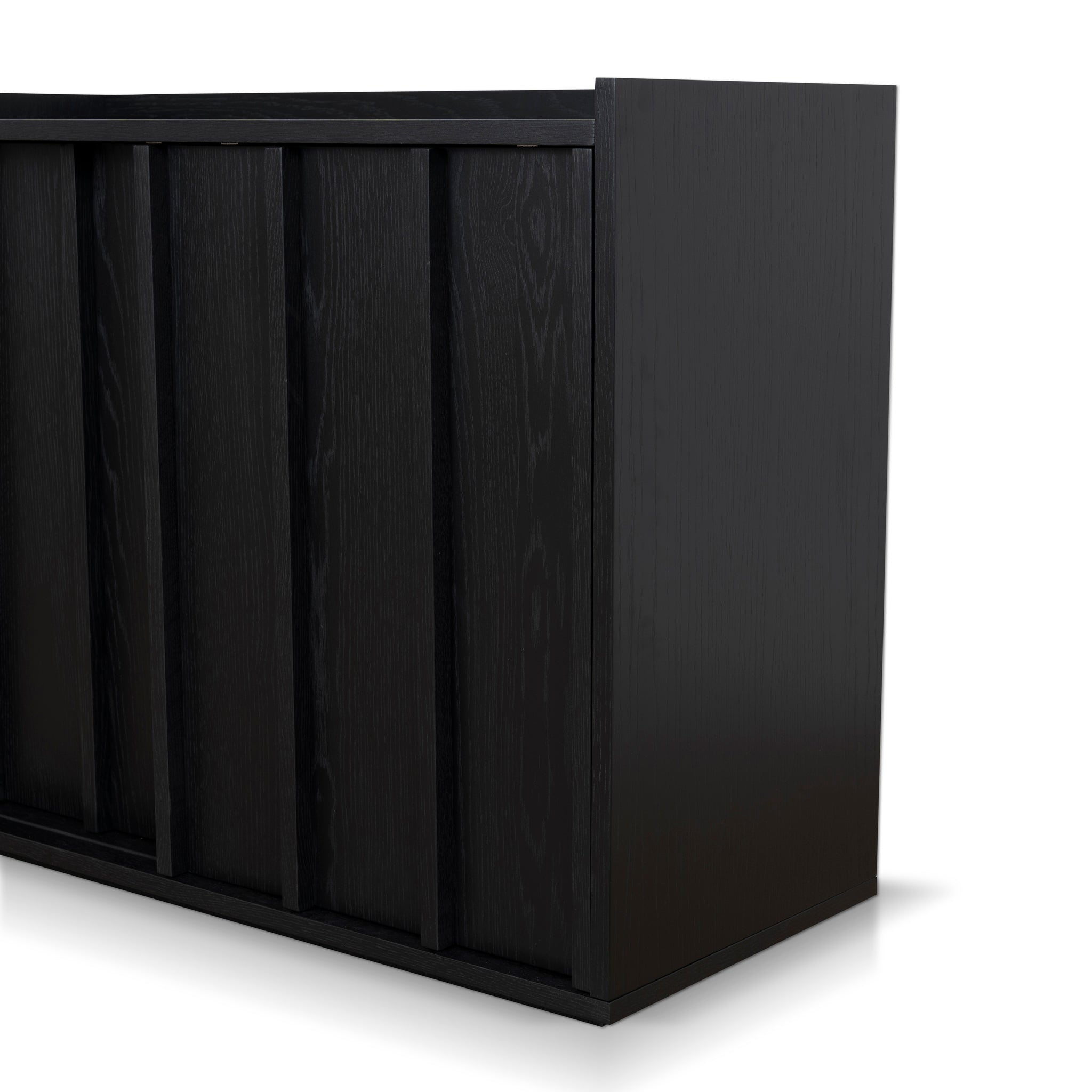 Kobus 100cm Sideboard Unit - Full Black Buffet & Sideboard KD-Core