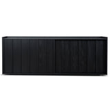 Ex Display - Kobus 2m Sideboard Unit - Full Black Buffet & Sideboard KD-Core