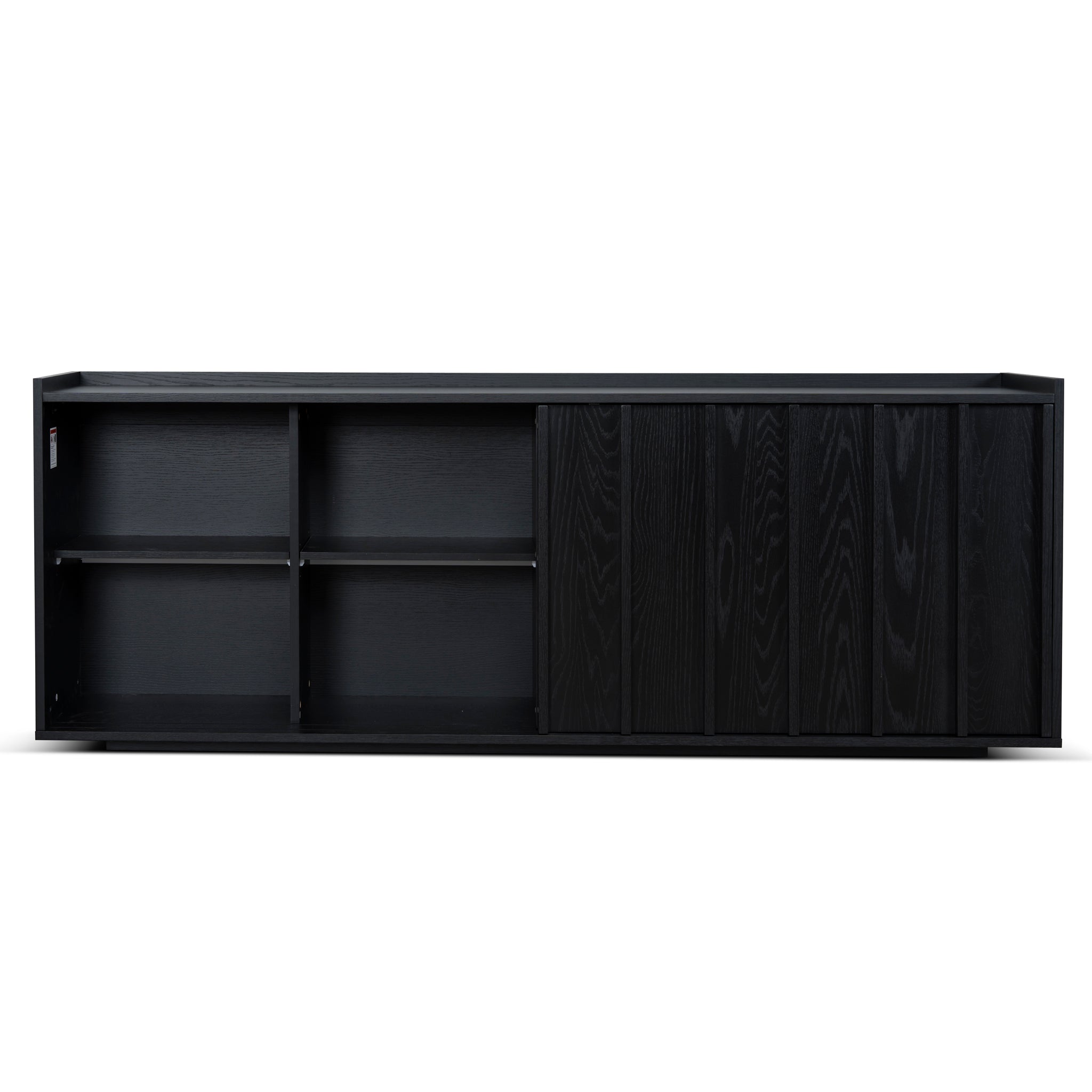 Ex Display - Kobus 2m Sideboard Unit - Full Black Buffet & Sideboard KD-Core