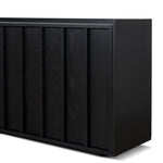 Ex Display - Kobus 2m Sideboard Unit - Full Black Buffet & Sideboard KD-Core