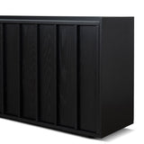 Ex Display - Kobus 2m Sideboard Unit - Full Black Buffet & Sideboard KD-Core
