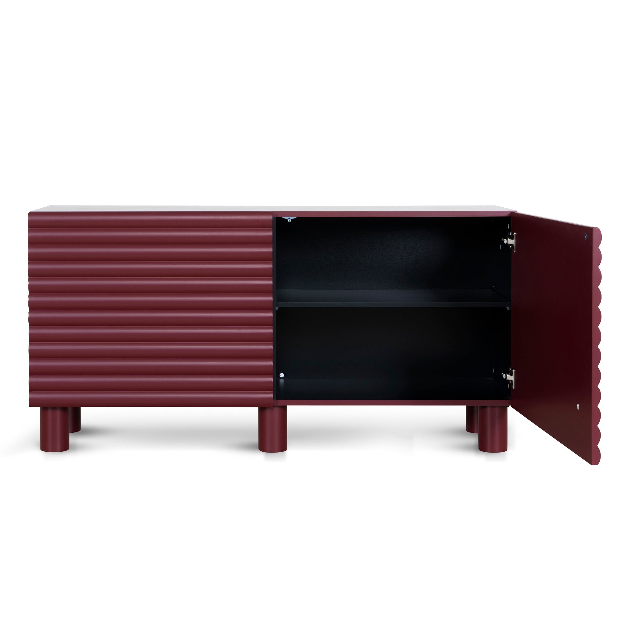 Ex Display - Vasuda 1.5m Sideboard Unit - Red - Version 1 Buffet & Sideboard KD-Core
