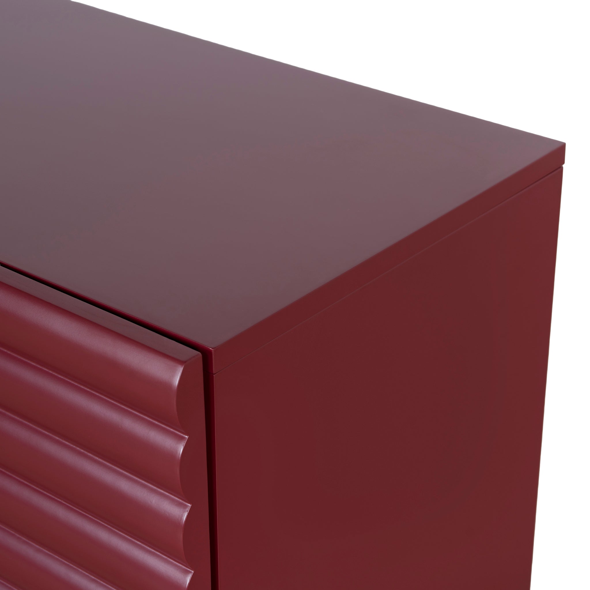 Vasuda 2m Sideboard Unit - Red Buffet & Sideboard KD-Core