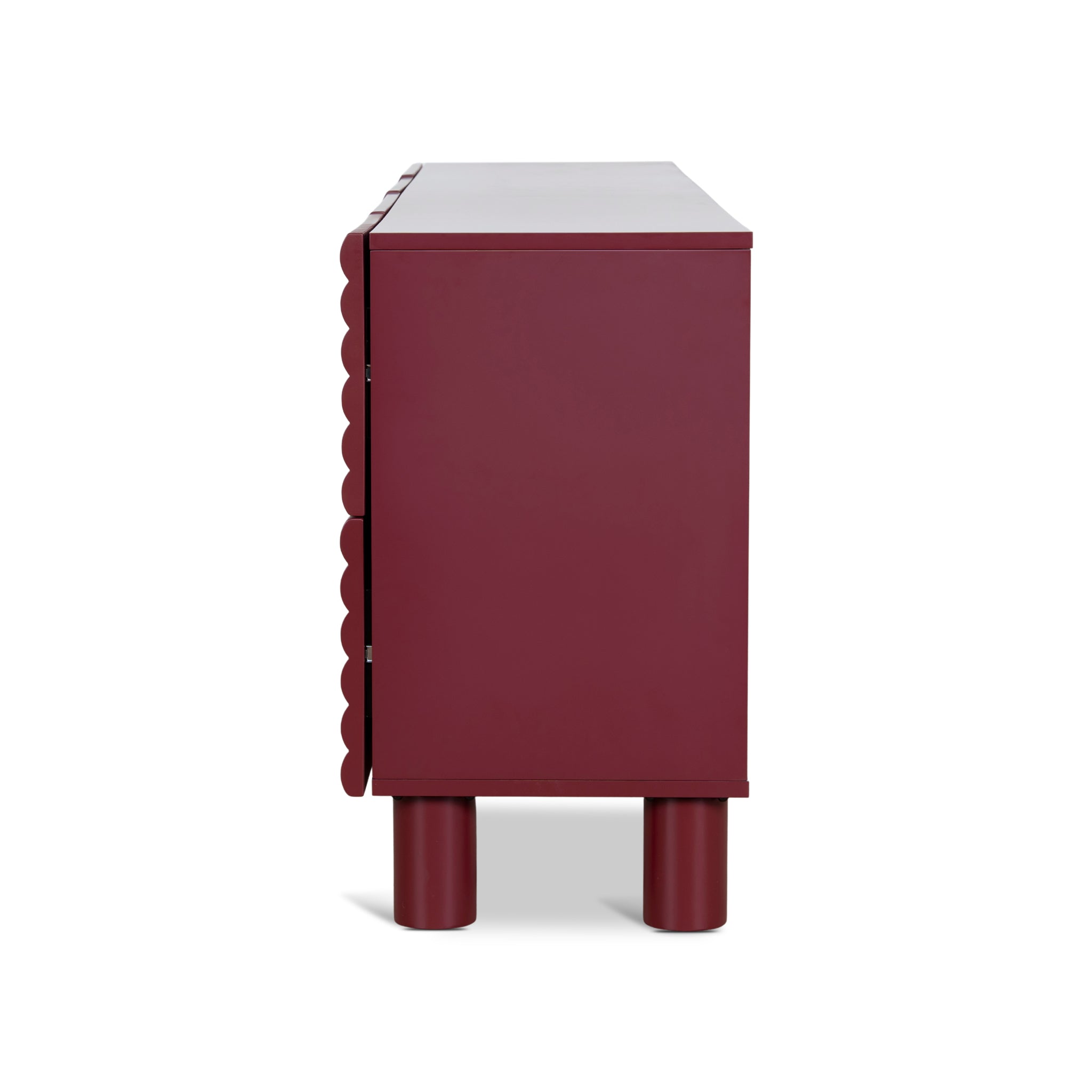 Vasuda 2m Sideboard Unit - Red Buffet & Sideboard KD-Core