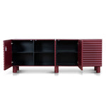 Vasuda 2m Sideboard Unit - Red Buffet & Sideboard KD-Core