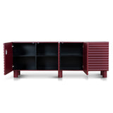 Vasuda 2m Sideboard Unit - Red Buffet & Sideboard KD-Core