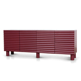 Vasuda 2m Sideboard Unit - Red Buffet & Sideboard KD-Core