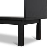 Ex Display - Adone 1.6m (H) Book Shelf - Full Black Bookshelf KD-Core