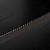 Ex Display - Adone 1.6m (H) Book Shelf - Full Black Bookshelf KD-Core