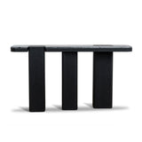 Ex Display - Velanova 1.5m Marble Console Table - Black Console Table Mika-Core