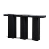 Ex Display - Velanova 1.5m Marble Console Table - Black Console Table Mika-Core