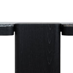 Ex Display - Velanova 1.5m Marble Console Table - Black Console Table Mika-Core
