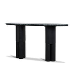 Ex Display - Arvilo 1.5m Marble Console Table - Black Console Table Mika-Core