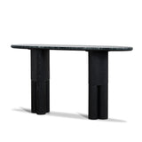 Ex Display - Arvilo 1.5m Marble Console Table - Black Console Table Mika-Core