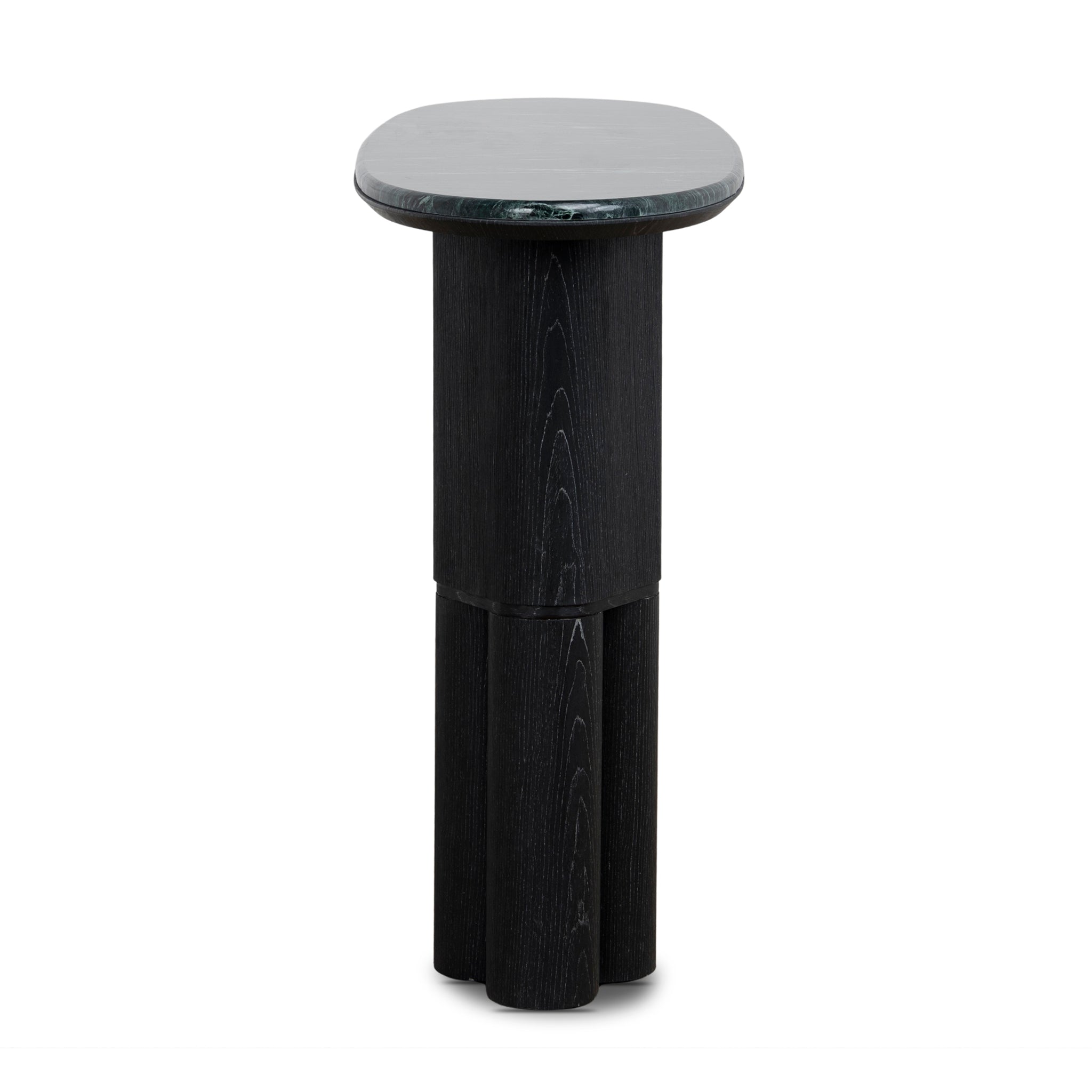 Ex Display - Arvilo 1.5m Marble Console Table - Black Console Table Mika-Core