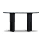 Ex Display - Arvilo 1.5m Marble Console Table - Black Console Table Mika-Core