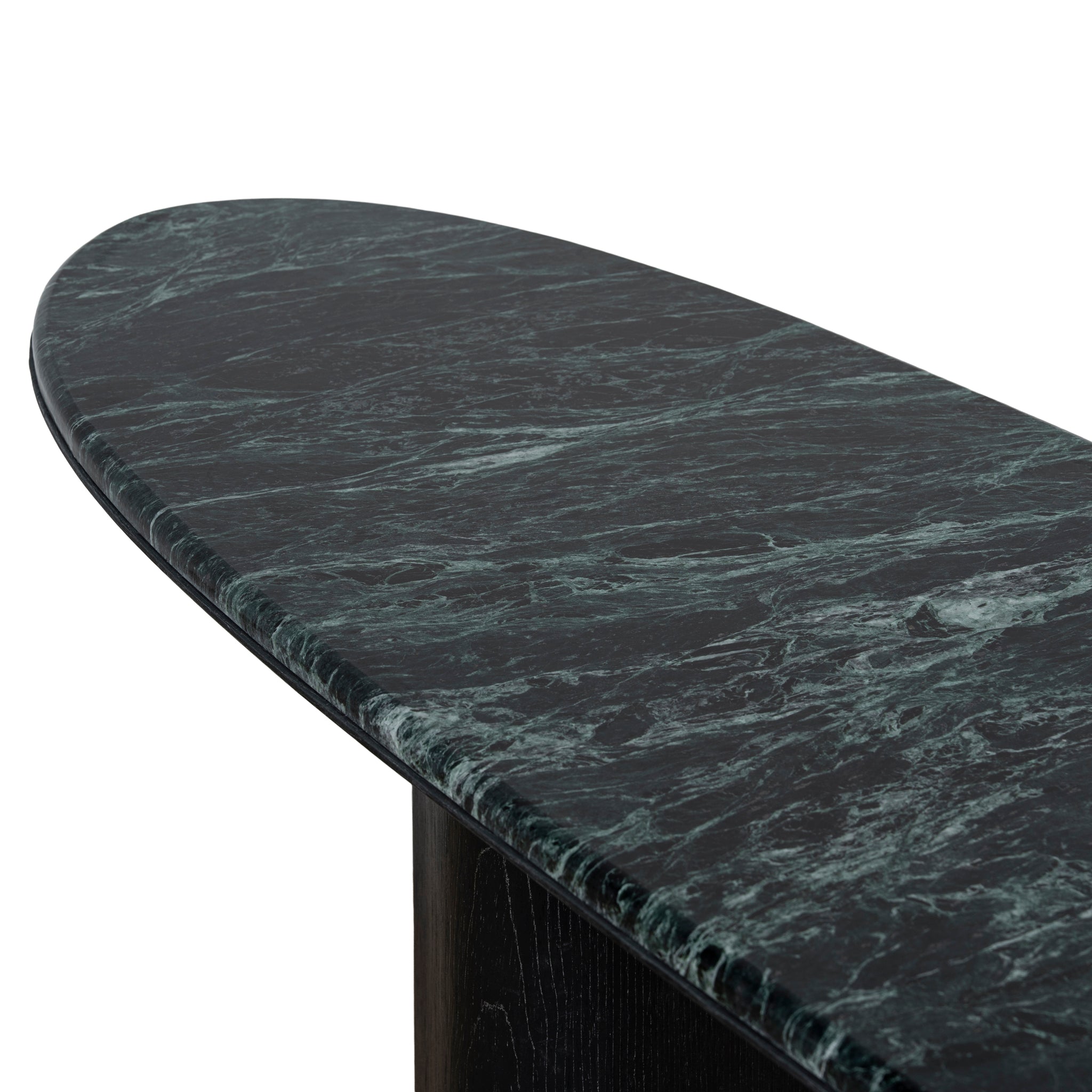 Ex Display - Arvilo 1.5m Marble Console Table - Black Console Table Mika-Core
