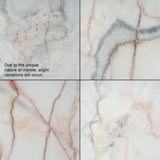 Ex Display - Velto 1.6m Marble Console Table - Natural Console Table Mika-Core