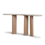 Ex Display - Velto 1.6m Marble Console Table - Natural Console Table Mika-Core