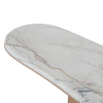 Ex Display - Velto 1.6m Marble Console Table - Natural Console Table Mika-Core