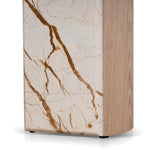 Ex Display - Dravine 1.5m Marble Console Table - Natural Console Table Mika-Core