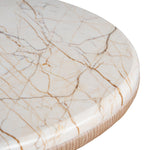 Ex Display - Dravine 1.5m Marble Console Table - Natural Console Table Mika-Core