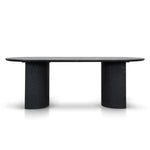 Ex Display - Remi 2.2m Dining Table - Black Dining Table Mika-Core
