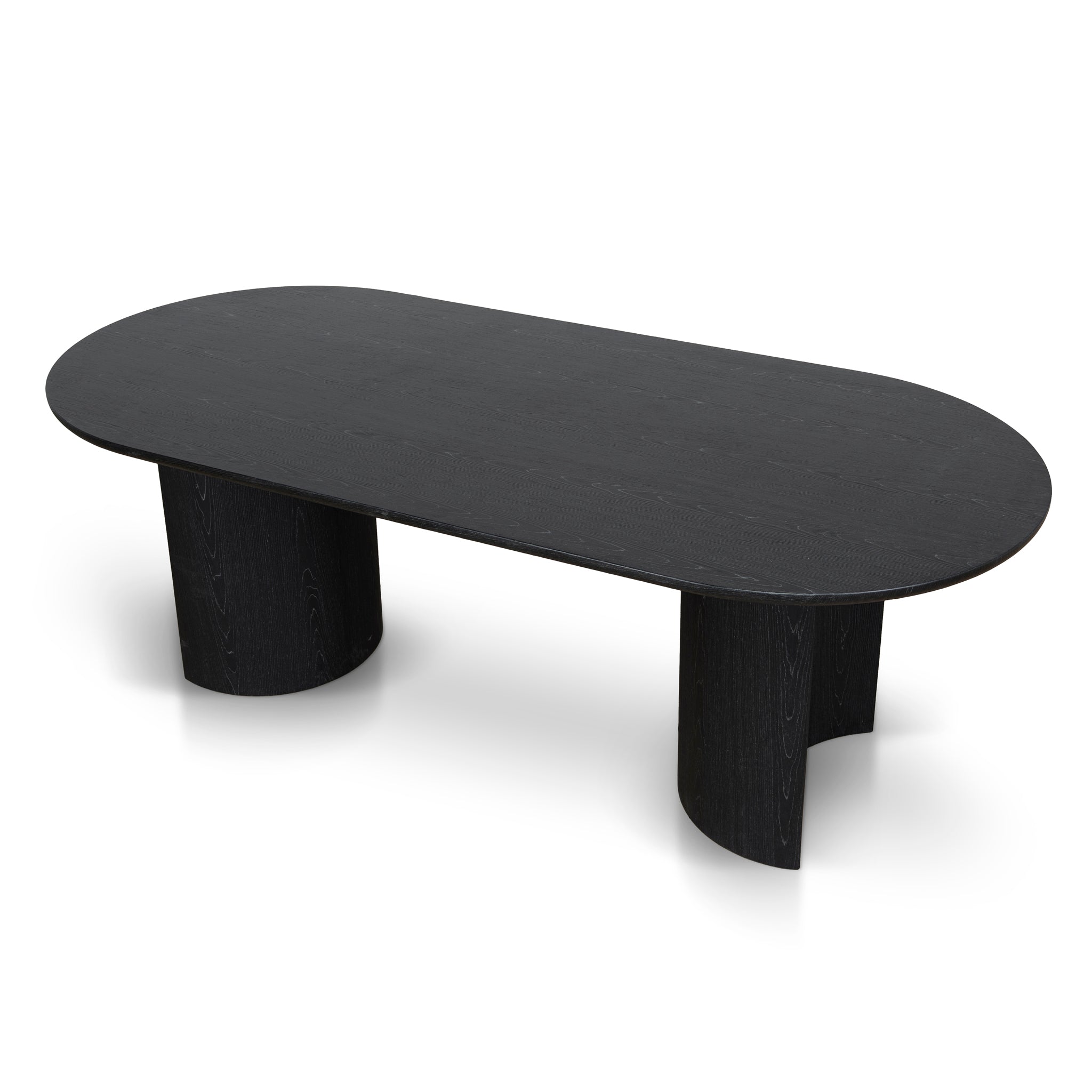 Ex Display - Remi 2.2m Dining Table - Black Dining Table Mika-Core