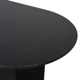 Ex Display - Remi 2.2m Dining Table - Black Dining Table Mika-Core