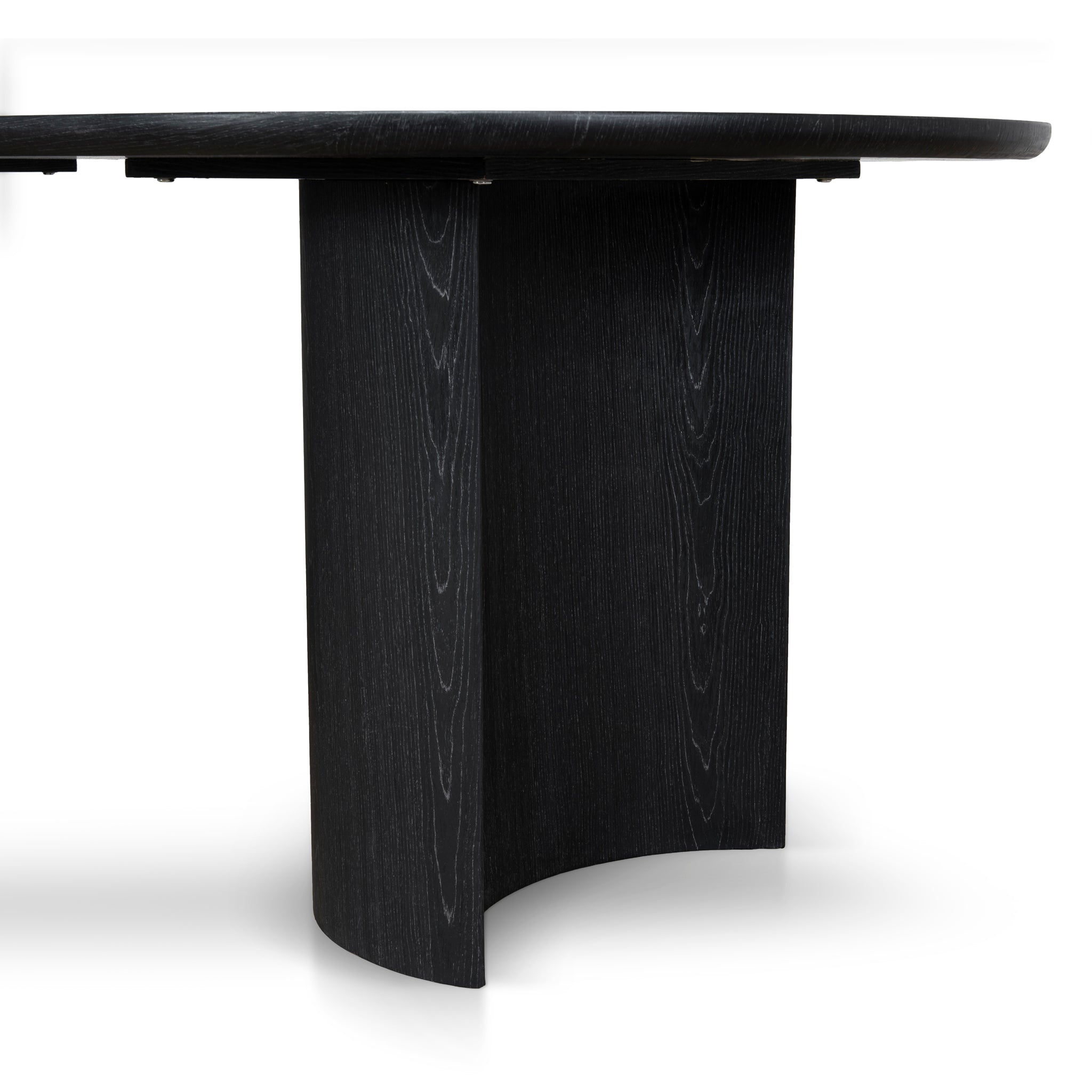 Ex Display - Remi 2.2m Dining Table - Black Dining Table Mika-Core