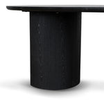 Ex Display - Remi 2.2m Dining Table - Black Dining Table Mika-Core