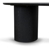 Ex Display - Remi 2.2m Dining Table - Black Dining Table Mika-Core