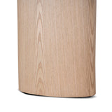 Ex Display - Vienna 2.2m White Marble Dining Table - Natural Dining Table Mika-Core