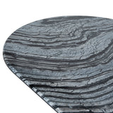 Ex Display - Vienna 2.2m Black Marble Dining Table - Black Dining Table Mika-Core