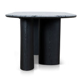 Ex Display - Vienna 2.2m Black Marble Dining Table - Black Dining Table Mika-Core