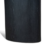 Ex Display - Vienna 2.2m Black Marble Dining Table - Black Dining Table Mika-Core