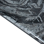 Ex Display - Vienna 2.2m Black Marble Dining Table - Black Dining Table Mika-Core