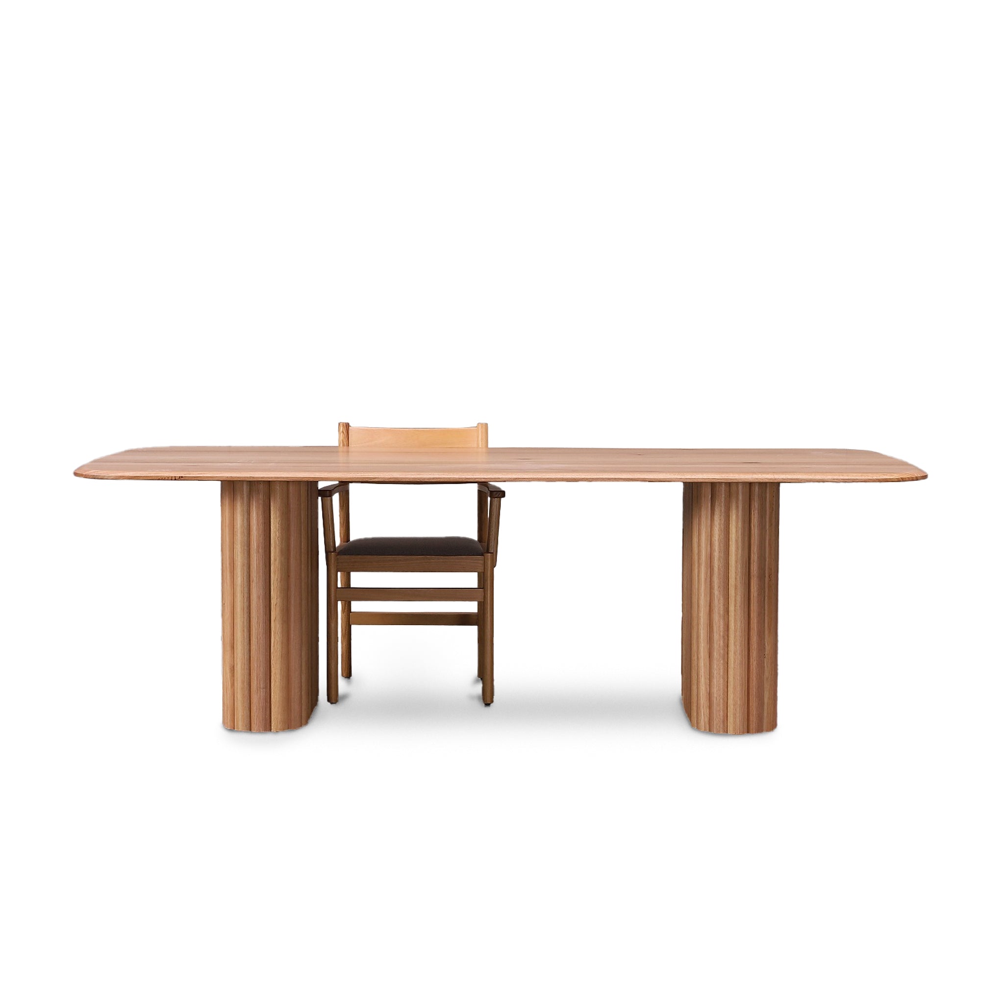 Lunora 2.4m Dining Table - Natural Dining Table Marri-Core