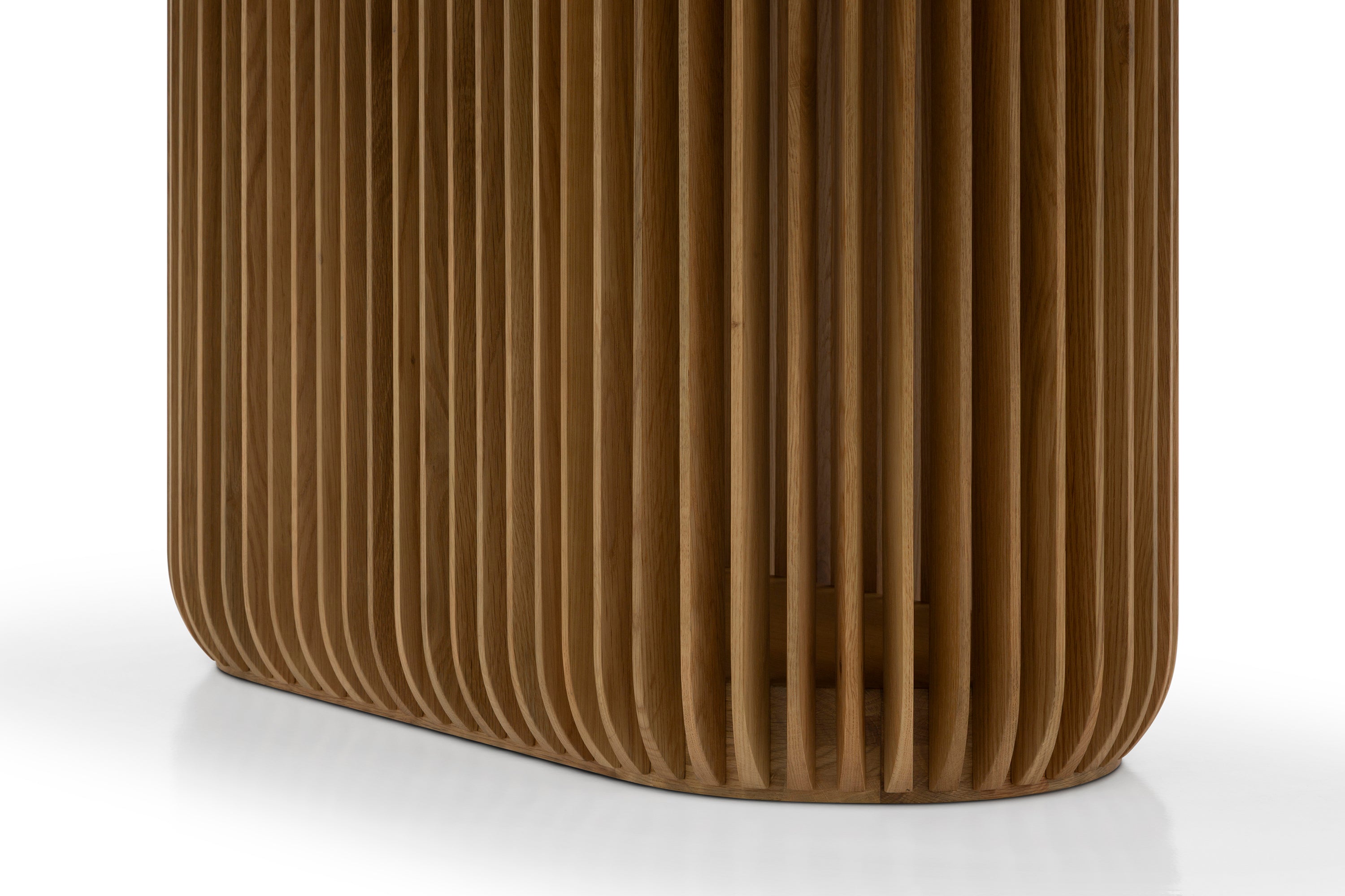 Arvena 2.2m Oval Dining Table - Natural Dining Table Cube Home-Core