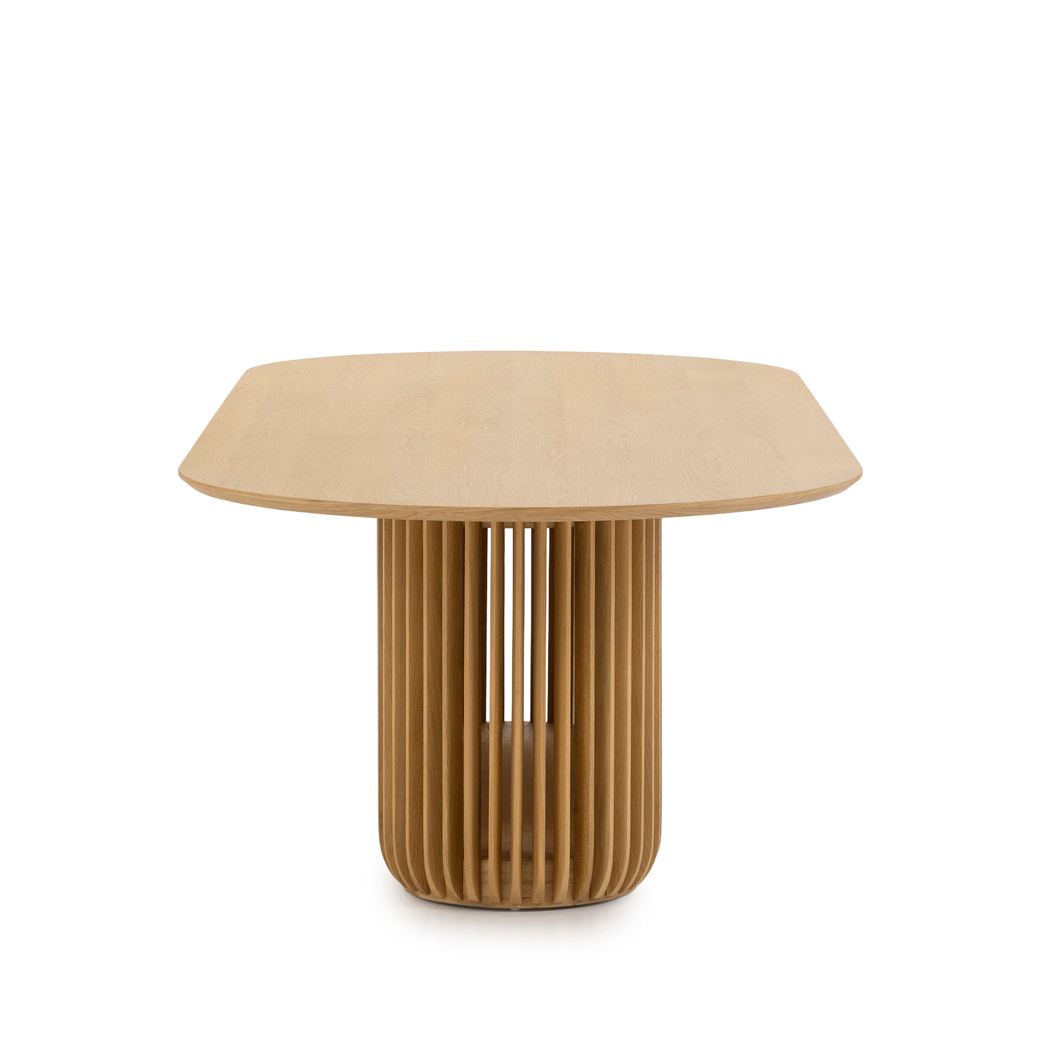 Arvena 2.8m Oval Dining Table - Natural Dining Table Cube Home-Core