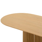 Arvena 2.8m Oval Dining Table - Natural Dining Table Cube Home-Core