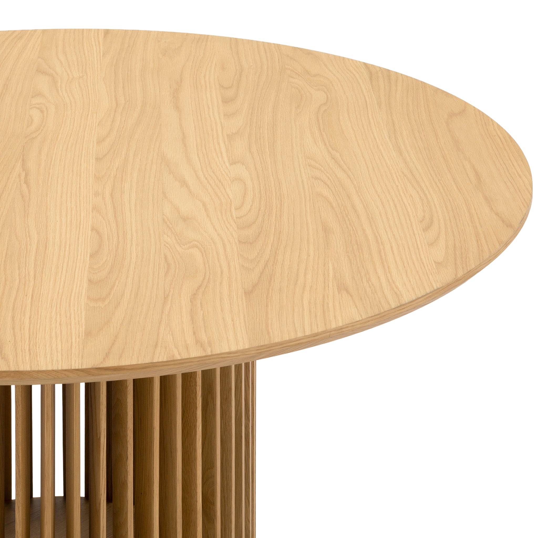 Arvena 1.4m Round Dining Table - Natural Dining Table Cube Home-Core