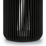 Arvena 1.4m Round Dining Table - Black Stain Dining Table Cube Home-Core