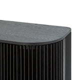 Arvena 95cm Sideboard Unit - Black Stain Buffet & Sideboard Cube Home-Core