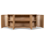 Ex Display - Arvena 1.75m Sideboard Unit - Natural Buffet & Sideboard Cube Home-Core