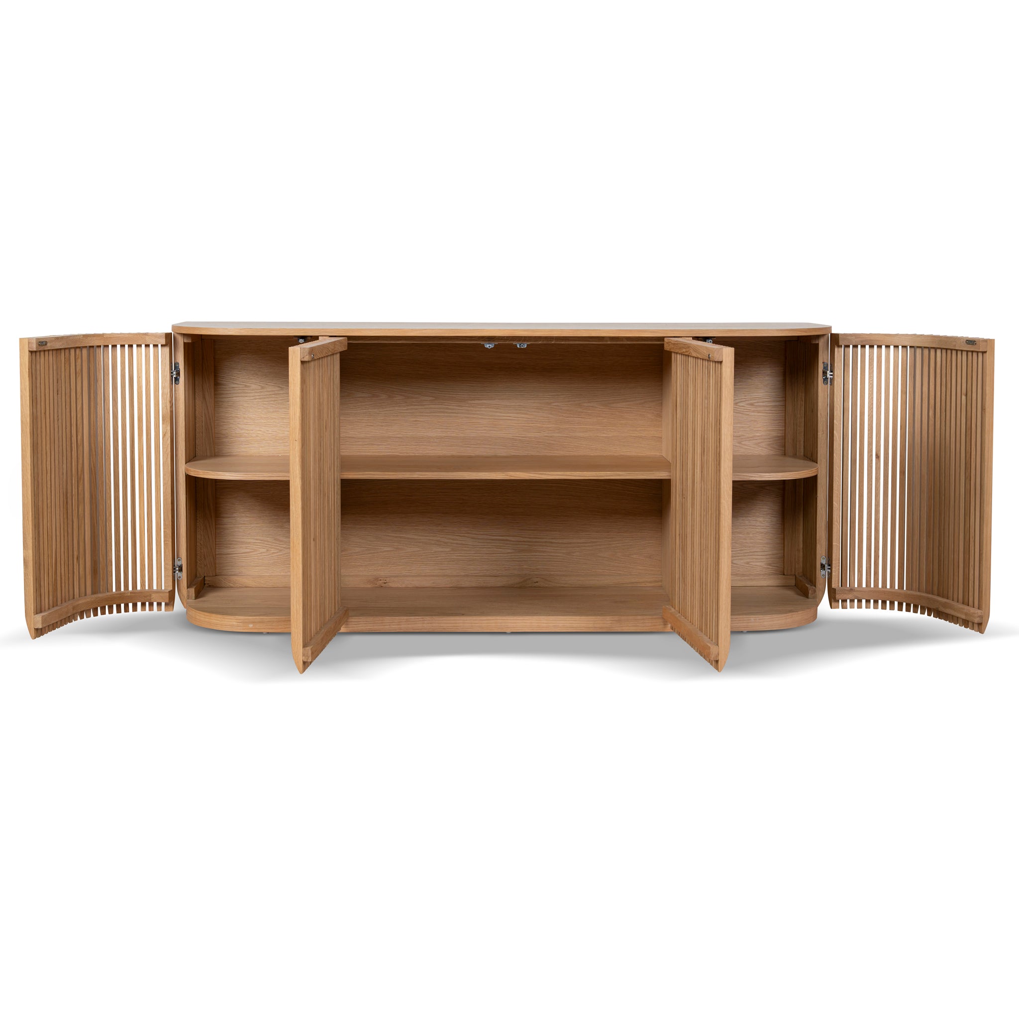 Ex Display - Arvena 1.75m Sideboard Unit - Natural Buffet & Sideboard Cube Home-Core